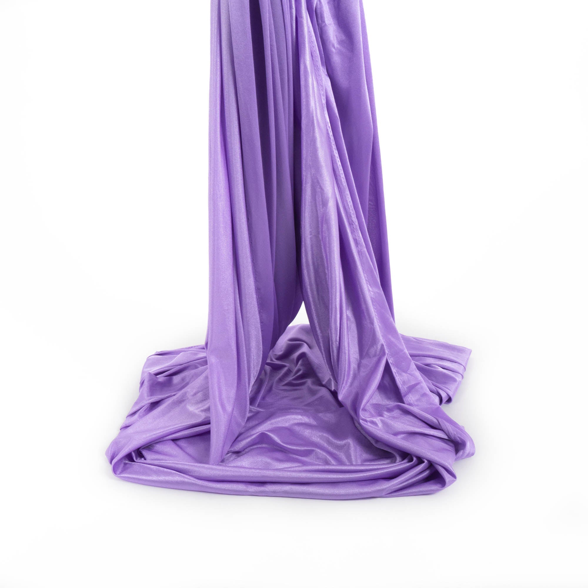 Lavender yoga hammock piled up