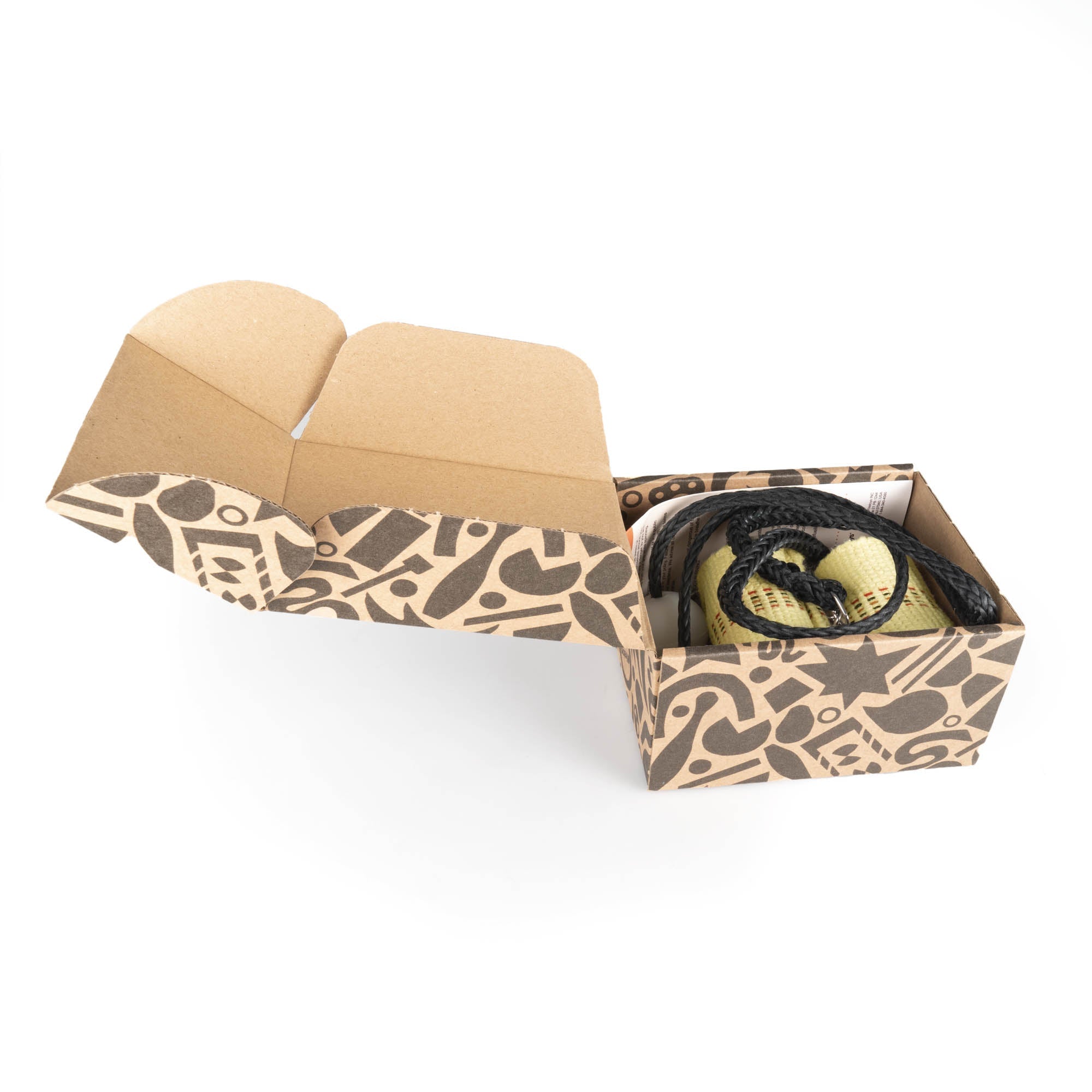 Open box showing tech pro fire poi inside