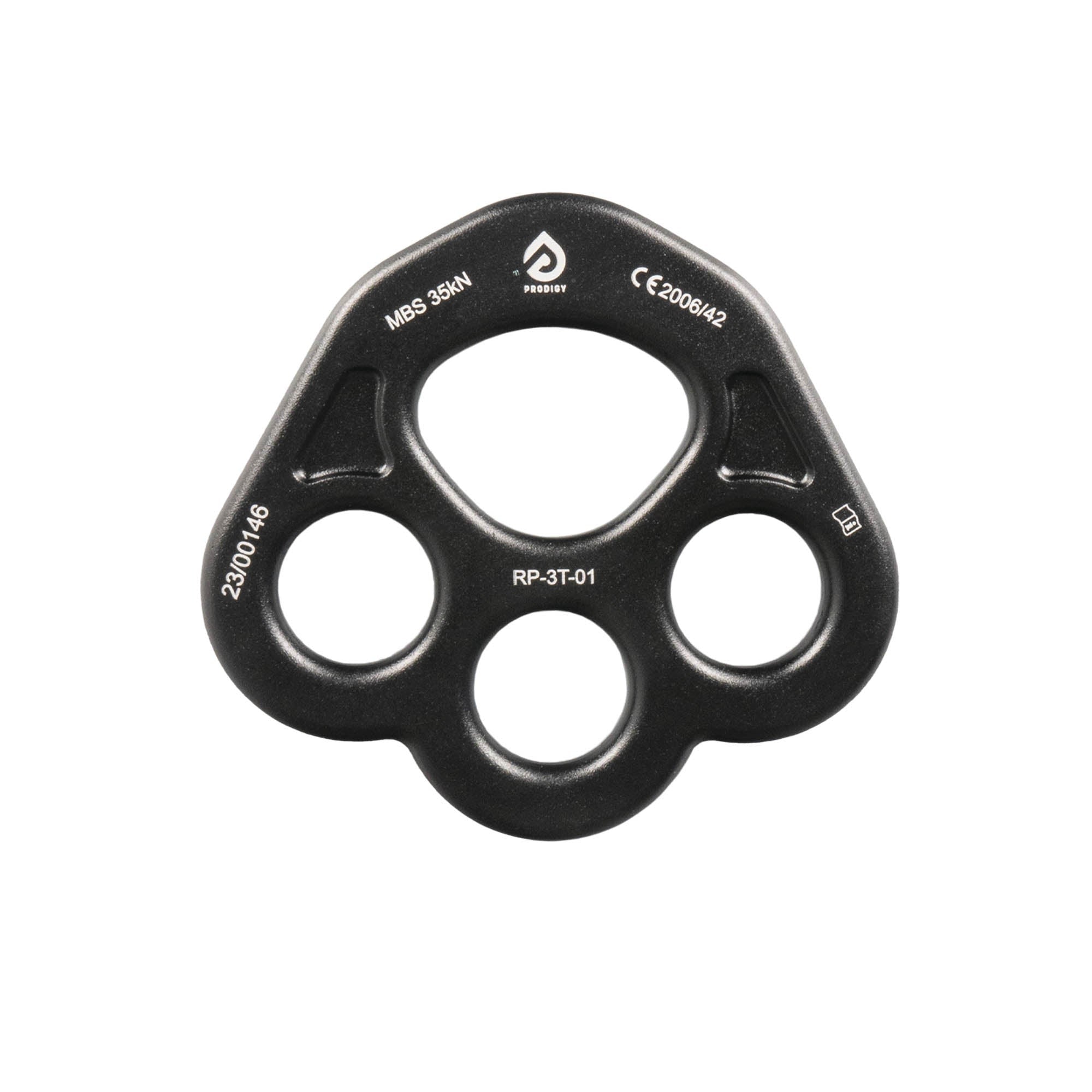 Prodigy 3 toe aerial rigging plate front