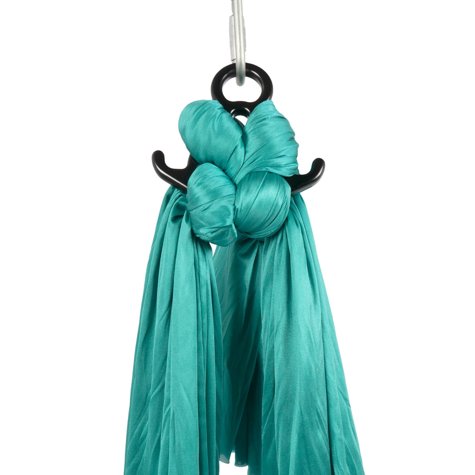 Figure 8 rigged to a sling close up