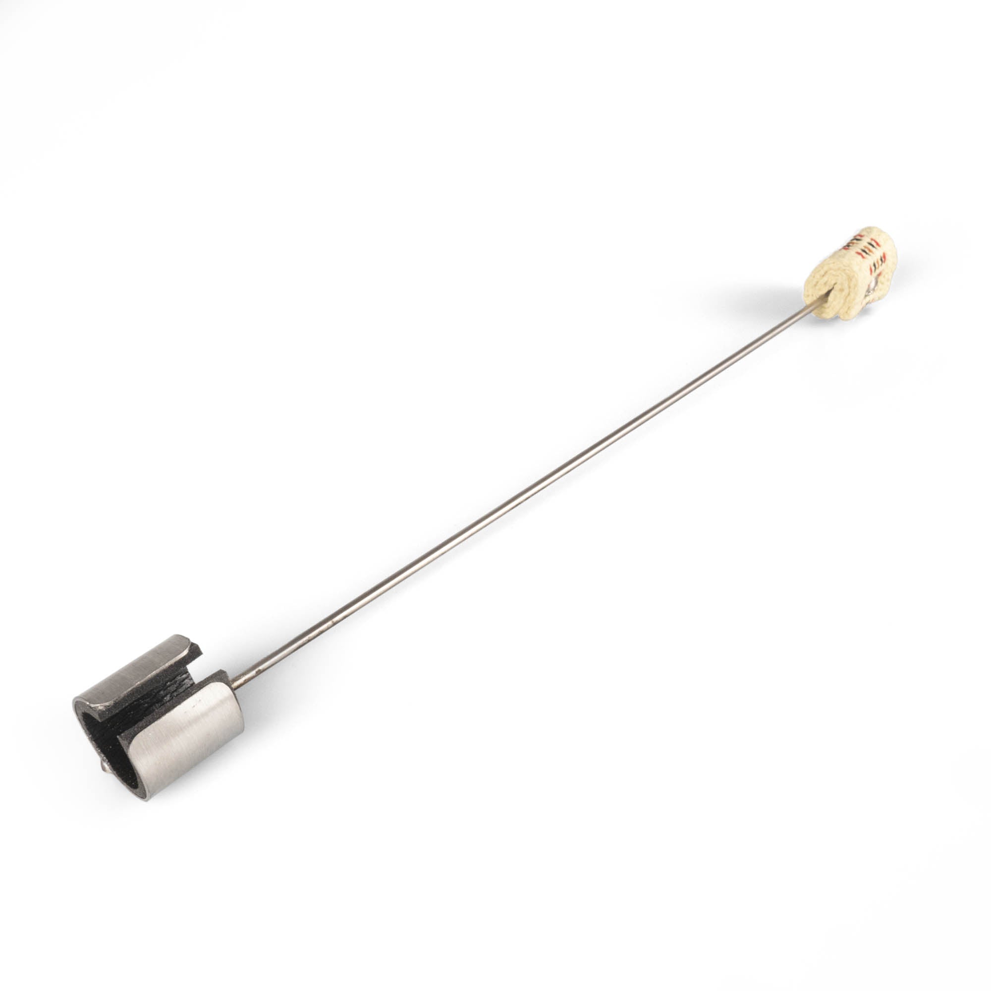 Single Firetoys fire finger at an angle on a white backround