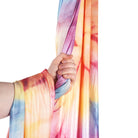 Cosmic rainbow wrapped around hand
