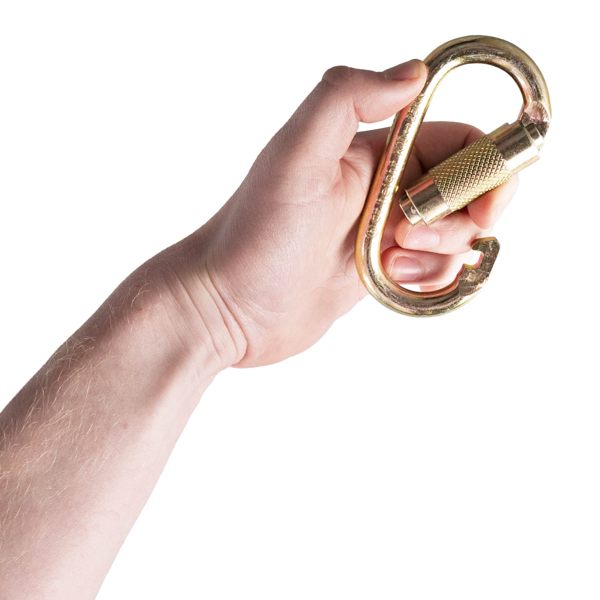 Prodigy carabiner double action in hand