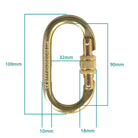 Prodigy screwgate carabiner dimensions 